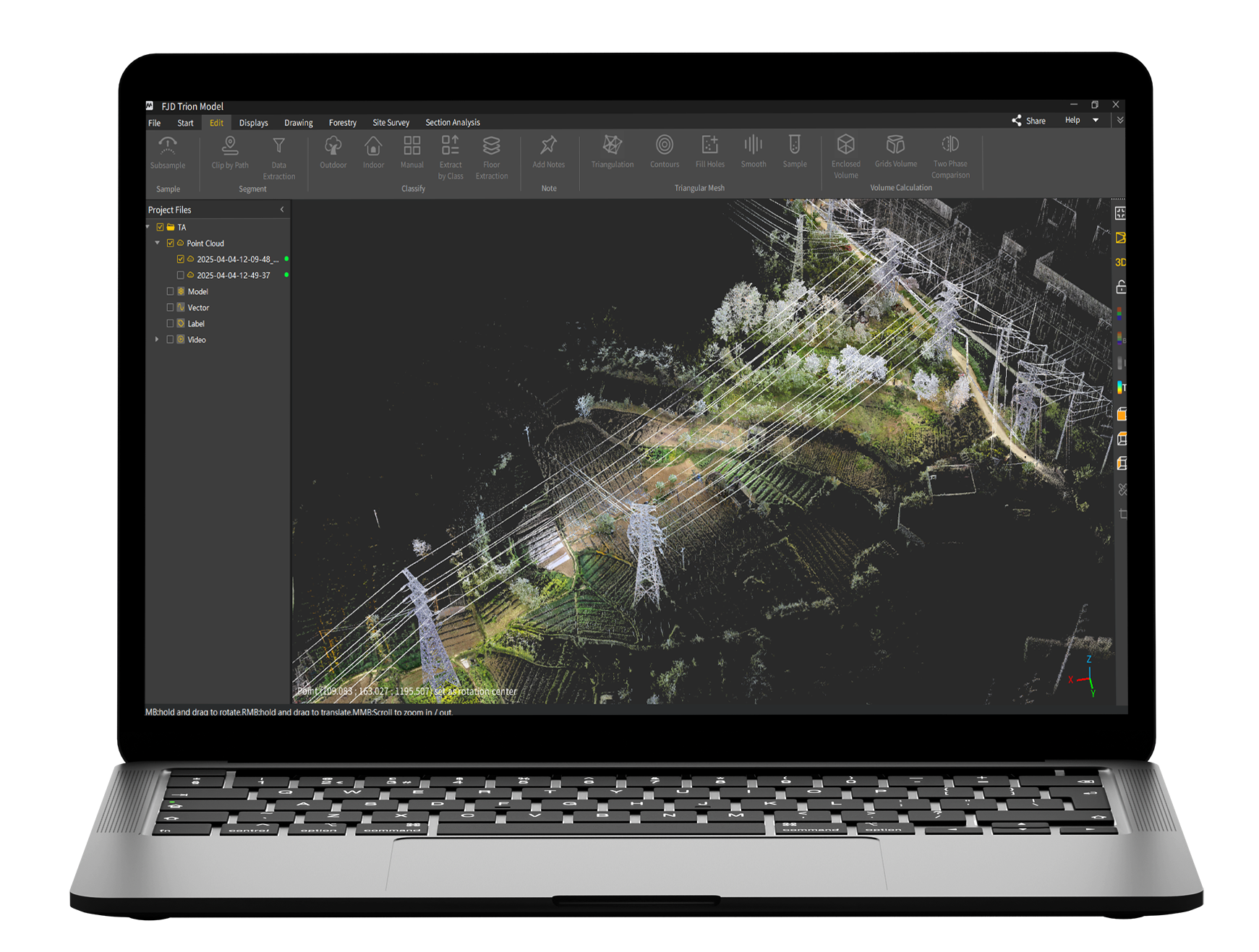 FJD Trion Modell für FJD Trion 3D LiDAR-Scanner