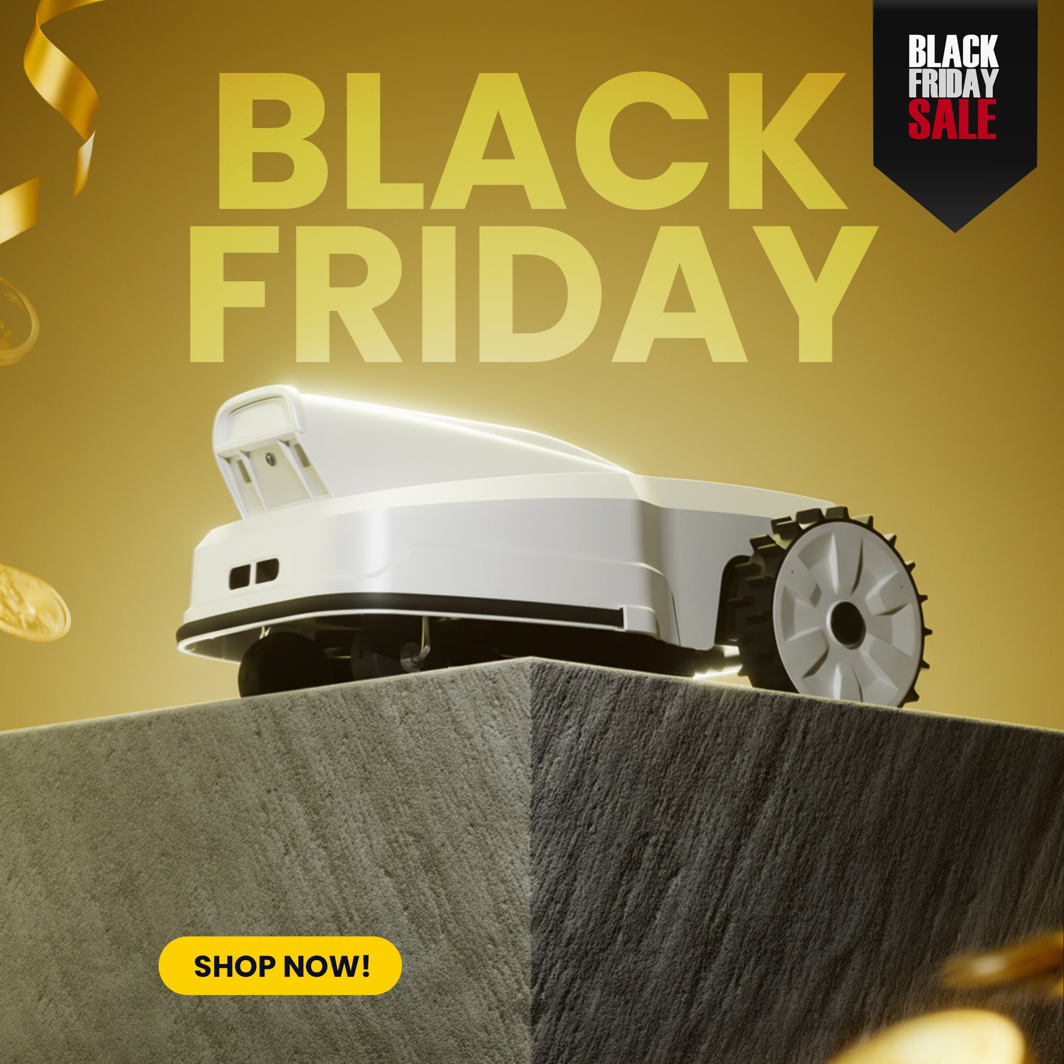 FJD FV2000 Kabelloser automatischer Mähroboter für Gärten